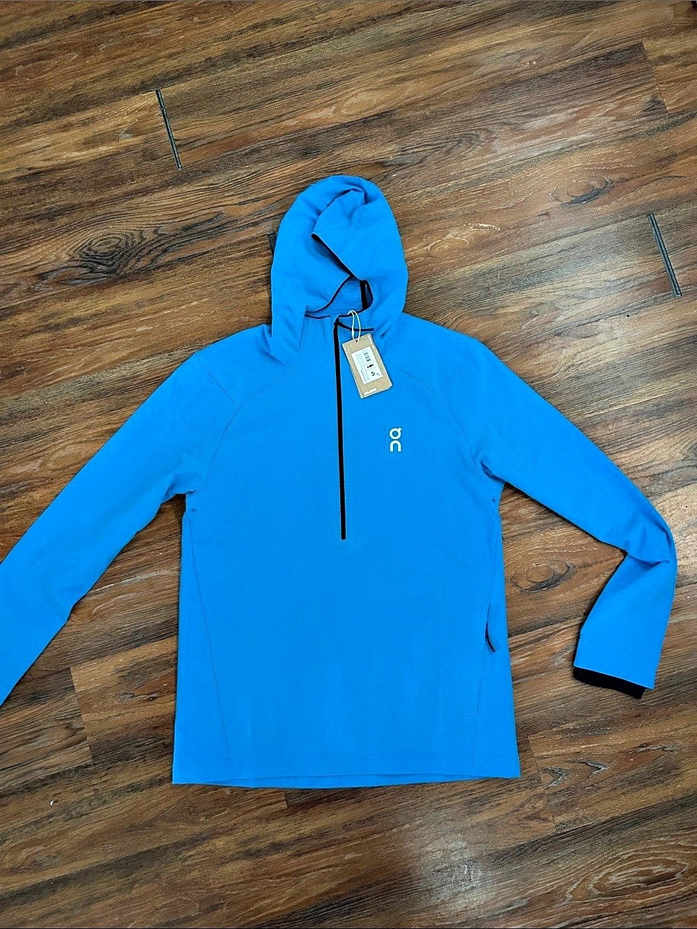 On Pace Hoodie Men's Blue Size Medium NWT